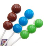 Superviviga Wholesale Custom Eye Shape Fruity Hard Candy Lollipop