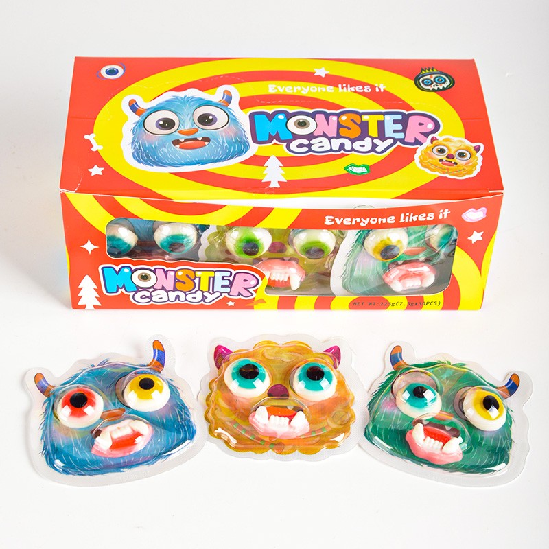 Wholesale Custom Funny Monster Body Part Gummy Candy