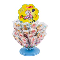Wholesale Private Label Halal Cartoon Shape Jelly Gummy Candy Lollipop