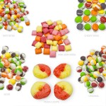Wholesale Custom Colorful Bag Packing Sweet Sour Halal Dry Freeze Dried Candy
