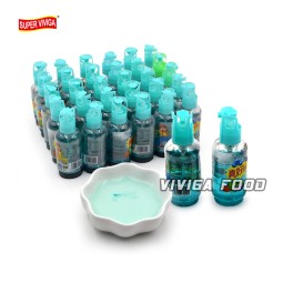 Blue Gas tank Fruit Sour Sweet Spray Liquid Candy