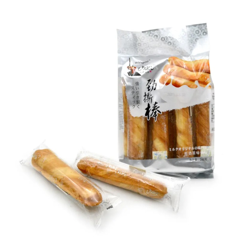 Wingoo Wholesale Shredded Fresh Milk Original Sticks Bread