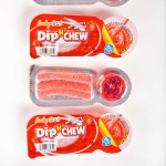 Sweet Strawberry Flavor Gummy Candy Dip Fruity Jam Candy