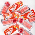 Sweet Strawberry Flavor Gummy Candy Dip Fruity Jam Candy