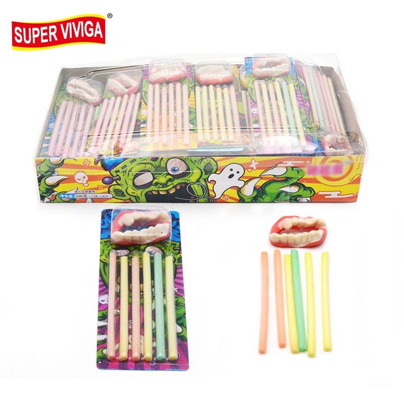 Tooth Mouth Gummy Candy Cc Stick Powder Candy