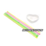 Custom Wholesale Private Label Straws Candy Mix Fruit Yogurt Long Cc Stick Candy
