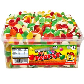 Wholesale Custom Sugar Coated Halal Rainbow Fruit Flavour Tubs Sweets Candy