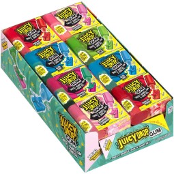 Wholesale Custom China Halal Sweet Sour Fruit Flavour Bubble Gum With Sour Gel