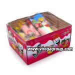 Colorful Ice Cream Shape Sweet Cotton Marshmallow Lollipop Candy