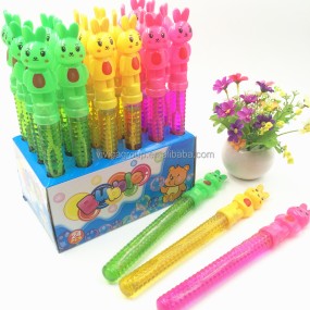 兔子形状的泡泡水，肥皂泡泡玩具，儿童玩具