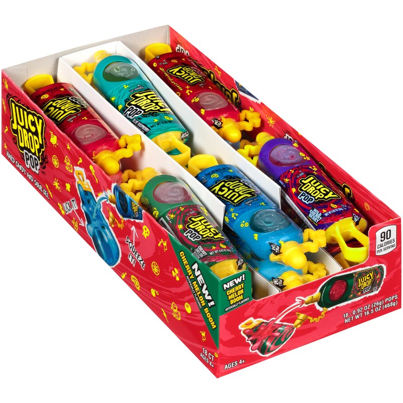 Mixed Fruit Flavors Mini Super Sour Spray Liquid Candy