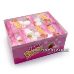 Strawberry Flavor Jam Center Filled Marshmallow Candy