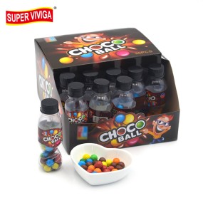 Cola Bottle Packing Sweet Colorful Chocolate Ball Beans