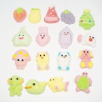 OEM Funny Cartoon Shape Sweet Fruit Cotton Marshmallow Candy