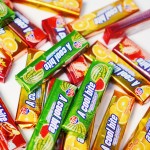 Assorted Mix Fruit Sweet Pillow Shape Chewing Gum Fill Jelly