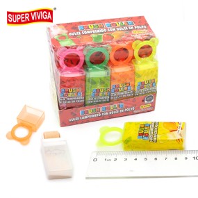 Funny Fruit Flavor Brush Roller Sour Powder Candy
