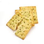 Low Sugar Low Fat Chia Seed Seaweed OAT Flavor Sea Salt Soda Crackers Biscuits