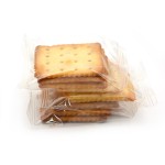 Low Sugar Low Fat Chia Seed Seaweed OAT Flavor Sea Salt Soda Crackers Biscuits