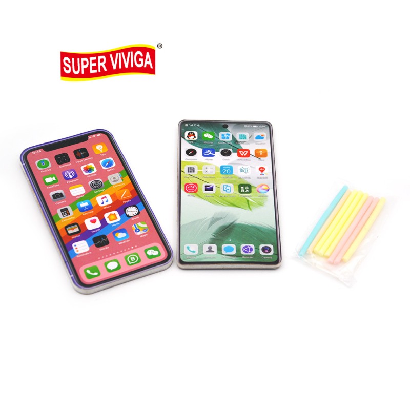 Good Taste Fruit Flavor Cc Stick Straw Sour Powder Candy in Phone Packaging