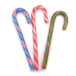 Sweets Wholesale Custom Halal Christmas Hard Candy Cane Lollipop