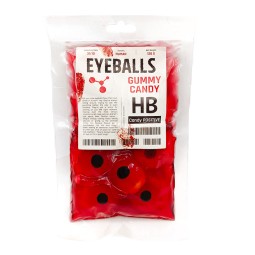 OEM Mix Fruit Jam Eye Ball Shape Eyeball Gummy Candy