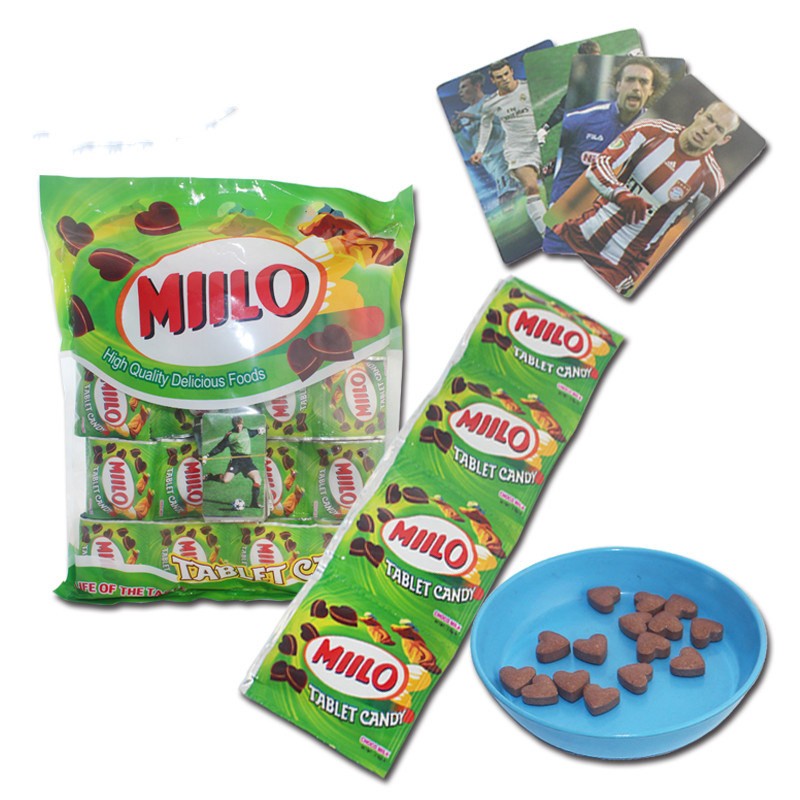 OEM Milk Chocolate Flavor Tablet Press Candy