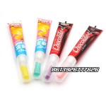 Halal Hot Sale Fruit Flavor Toothbrush Liquid Jelly Jam Candy