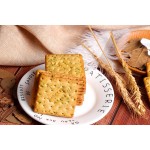 Biscuits Manufacturer 200g Crispy Cream Cracker Onion Crackers From China