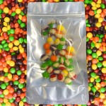 Wholesale Custom Bag Packing Ranibow Sweet Bear Shape Chewy Freeze Dried Candy