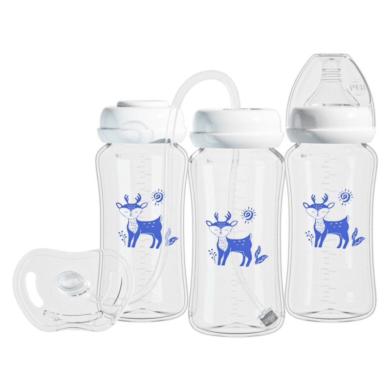 Baby Bottle Set Manufacturer - High Quality Hands-Free BPA Free PP