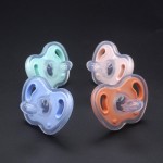 Baby Pacifier Nipple Supplier - Factory Wholesale Two-Tone Food Grade