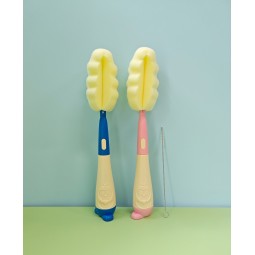 Household Cleaning Brush Factory - 2 in 1 Nylon Steel PP Material