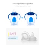 Baby Feeding Bottle Manufacturer - 210ml-420ml Handle Spout Straw