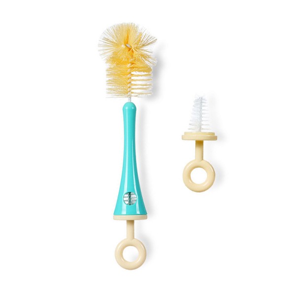 Baby Bottle Cleaning Brush Supplier - Silicone Nipple Straw 3-in-1