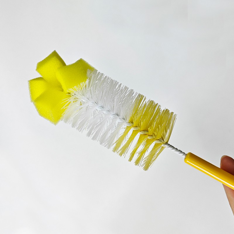 Cleaning Brush Supplier - Hand Design Nylon Baby Bottle Brush Set