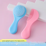 Baby Hair Brush Manufacturer - BPA Free Soft Plush Scalp Massage