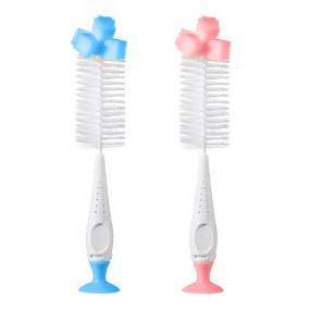 Baby Feeding Bottle Brush Supplier - Nylon Material for Gentle Cleaning