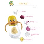 Baby Feeding Bottle Manufacturer - 210ml-420ml Handle Spout Straw