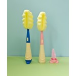 Household Cleaning Brush Factory - 2 in 1 Nylon Steel PP Material