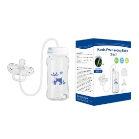 Baby Bottle Set Supplier - Hands Free High Transparent Anti-Colic