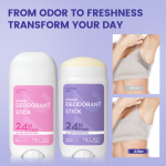 Private Label Underarm Roll on Deodorant Lavender Plant Based Whole Body Deodorant for Women