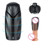 Electric Men Penis Trainer Pocket Pussy Delay Ejaculation Stimulate Glans Vibrating Massager Male Masturbator  for Men
