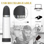 Rechargeable Cock Enlarge Male Vacuum Pump Penis Enlarger Growth Extender Pump Waterproof Sex Pump Power Sex Toys for Men