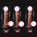 Realistic Vibrator Dildos for Women Adult Sex Toys Artificial Silicone Penis Female Cock Massager G-Spot Stimulator