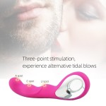 Powerful 10 Frequency Rechargeable Dildo Rabbit Vibrator Sex Toys for Women Vaginal Anal Massager G Spot Clitoris Stimulation
