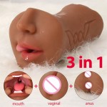 Hot Sale Male Masturbators Pocket Pussy Soft Touch Feeling Easy to Clean Elastic Realistic Oral Sex Toys for Men