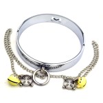 Toy Metal Cross Correction Collar Breast Clip Combination Bell