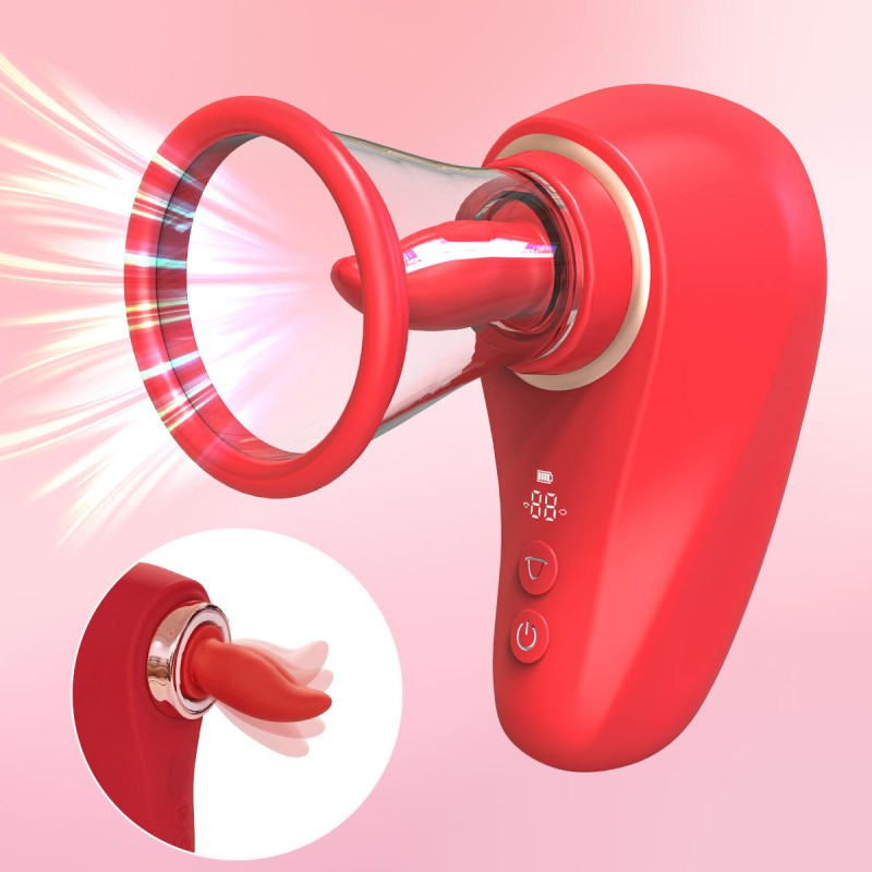 New Adult Sex Toys Licking Vibrator Smart Digital Display Clitoris Massager for Couples G-spot Vibrator