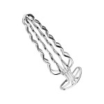 Six Ball Hollowed Out Anal Plug with Posterior Expansion for Adult Sex Toys