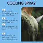Jaysuing Cooling Cool Spray Summer Portable Outdoor Refreshing Not Oily Body